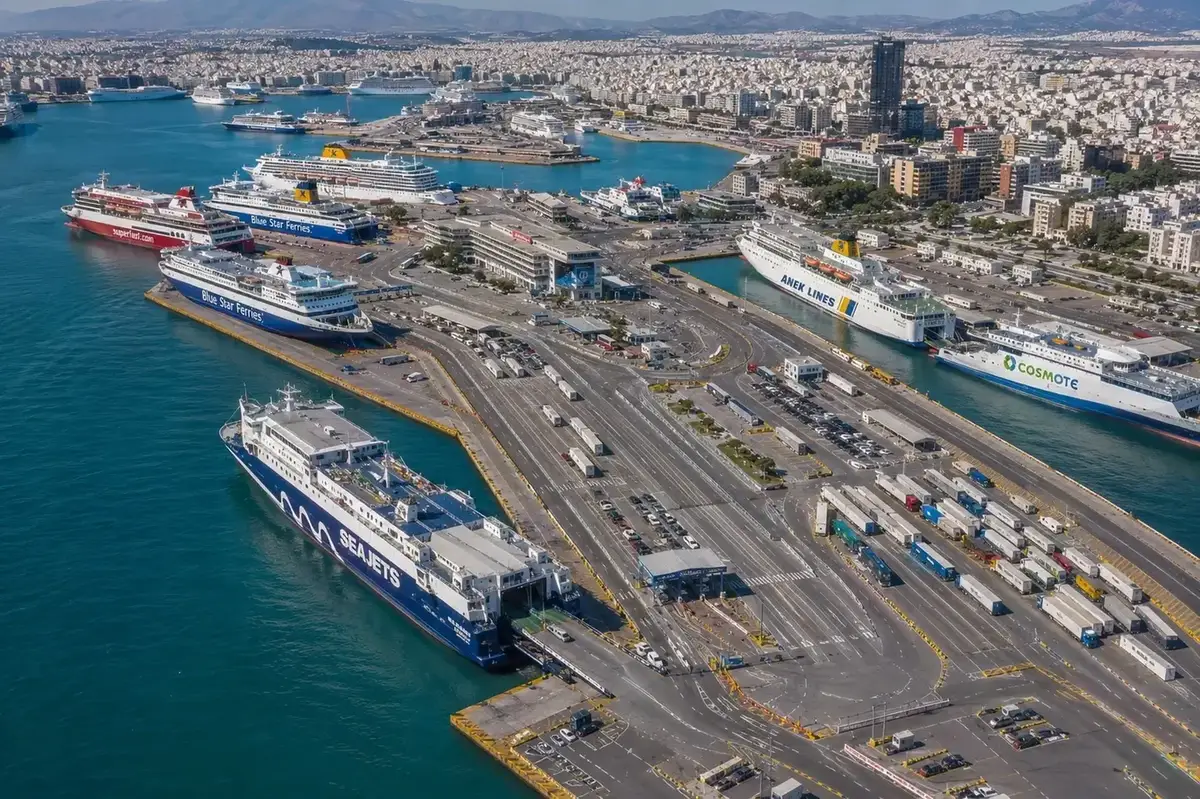 Destino de ferry: El Pireo