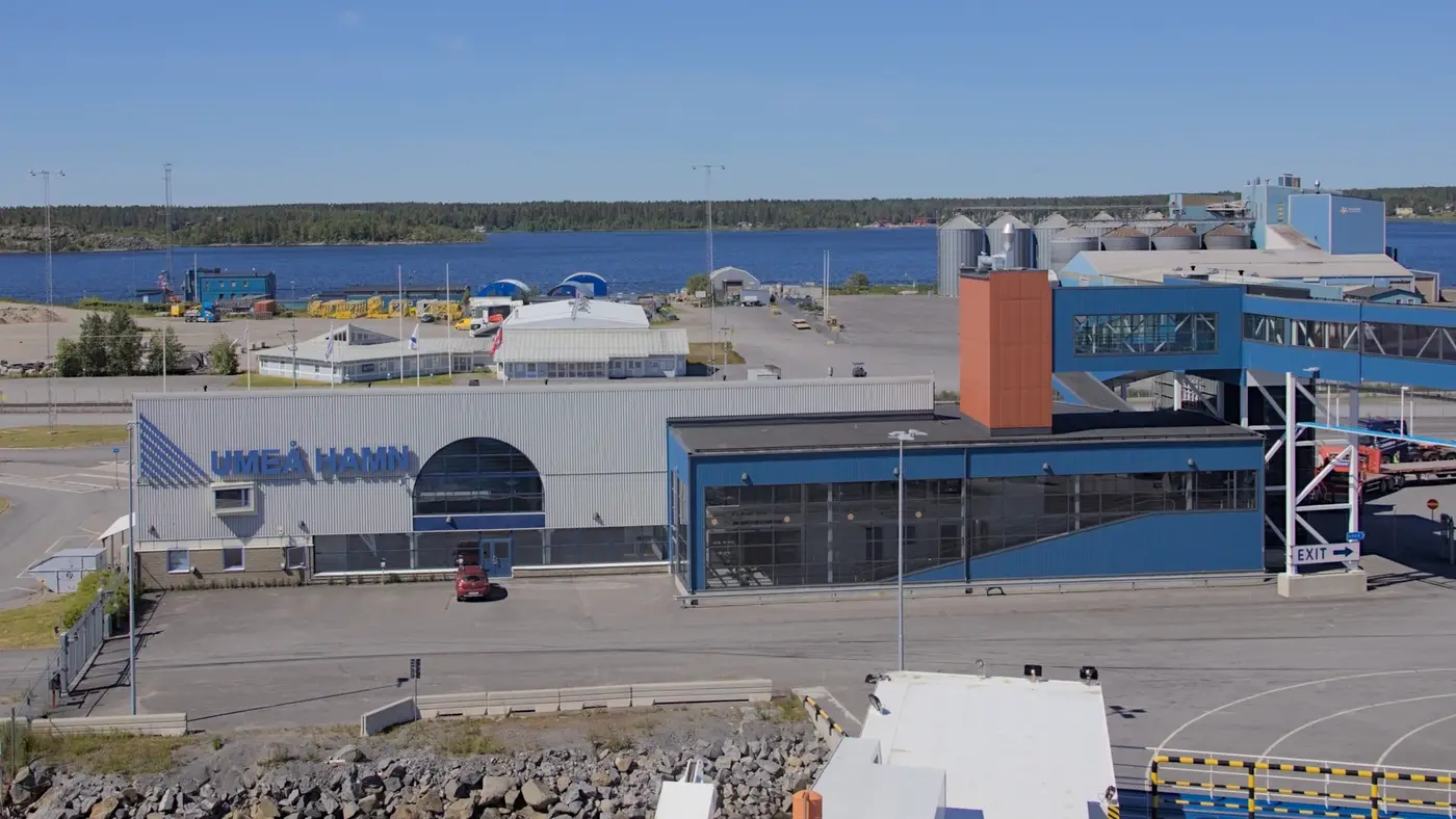 Destino de ferry: Umeå