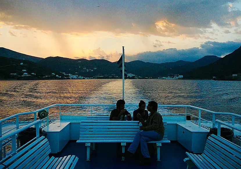 Amorgos – puerto y destino de ferry