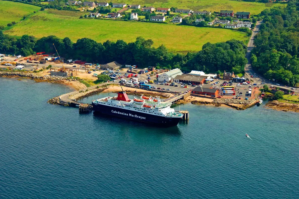 Brodick – puerto y destino de ferry
