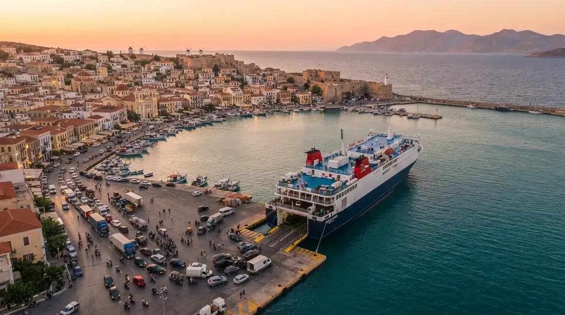 Chios – puerto y destino de ferry