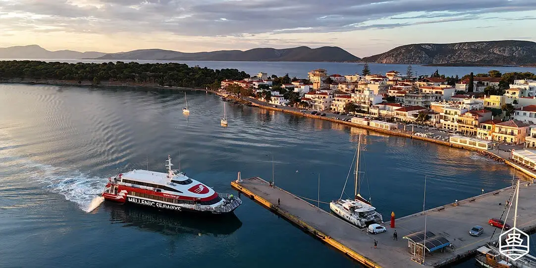 Ermioni – puerto y destino de ferry