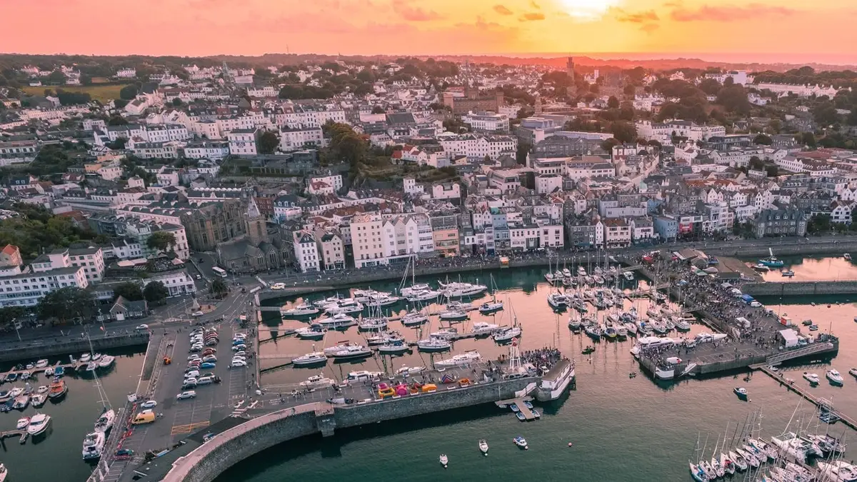 Puerto de St Peter Port, Guernsey