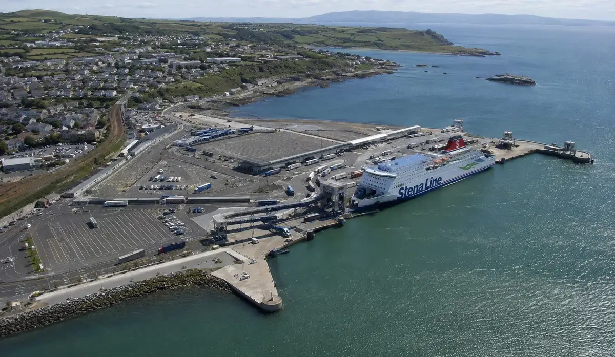 Terminal de ferris de pasajeros y puerto de Holyhead, Anglesey