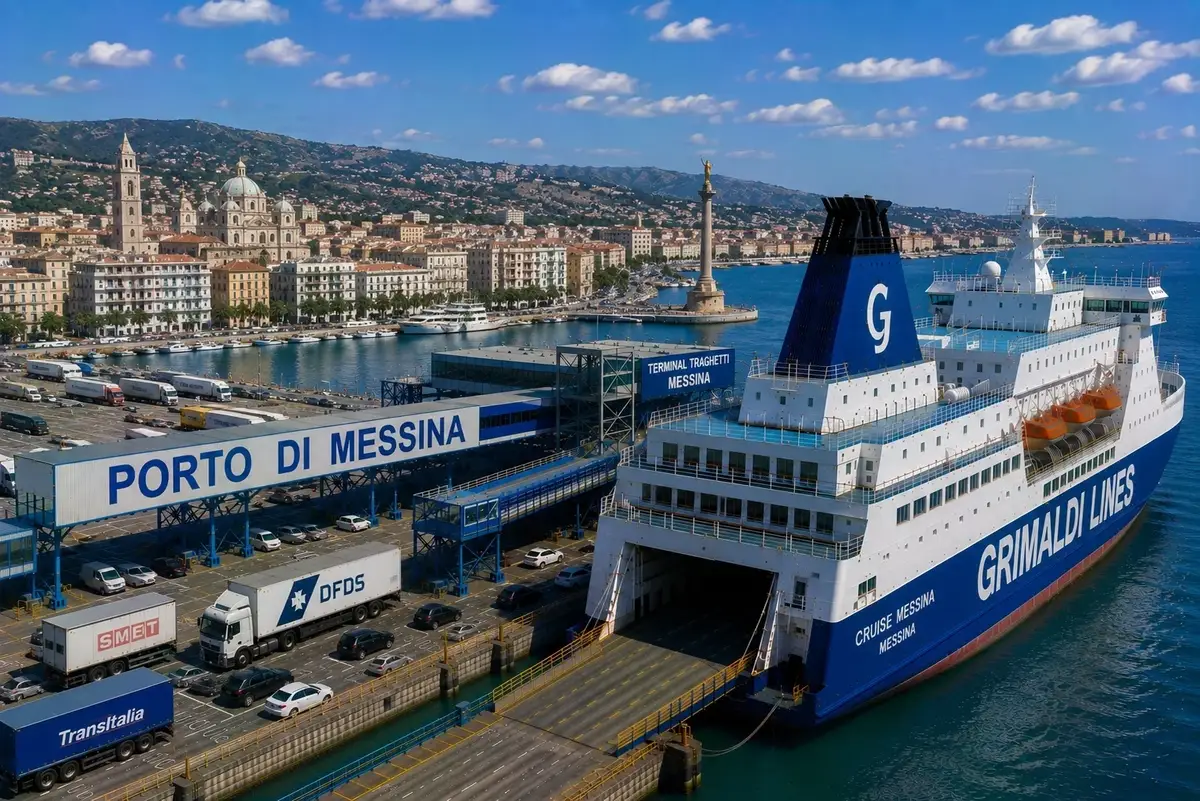 Estación marítima de Messina