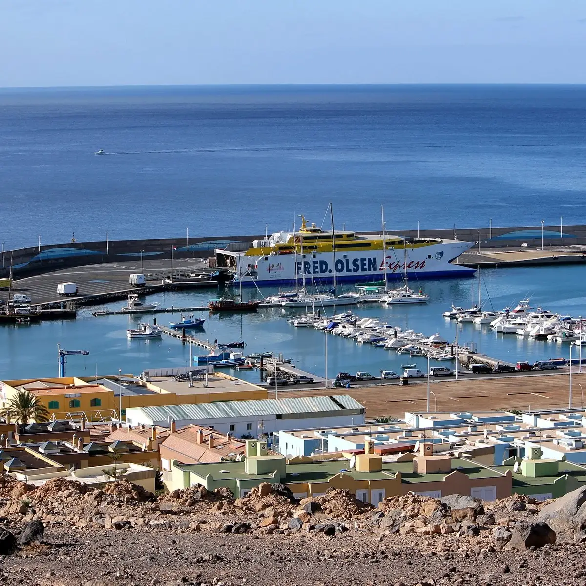 Morro Jable – puerto y destino de ferry