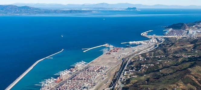 Puerto de ferry de Nador, en el norte de Marruecos