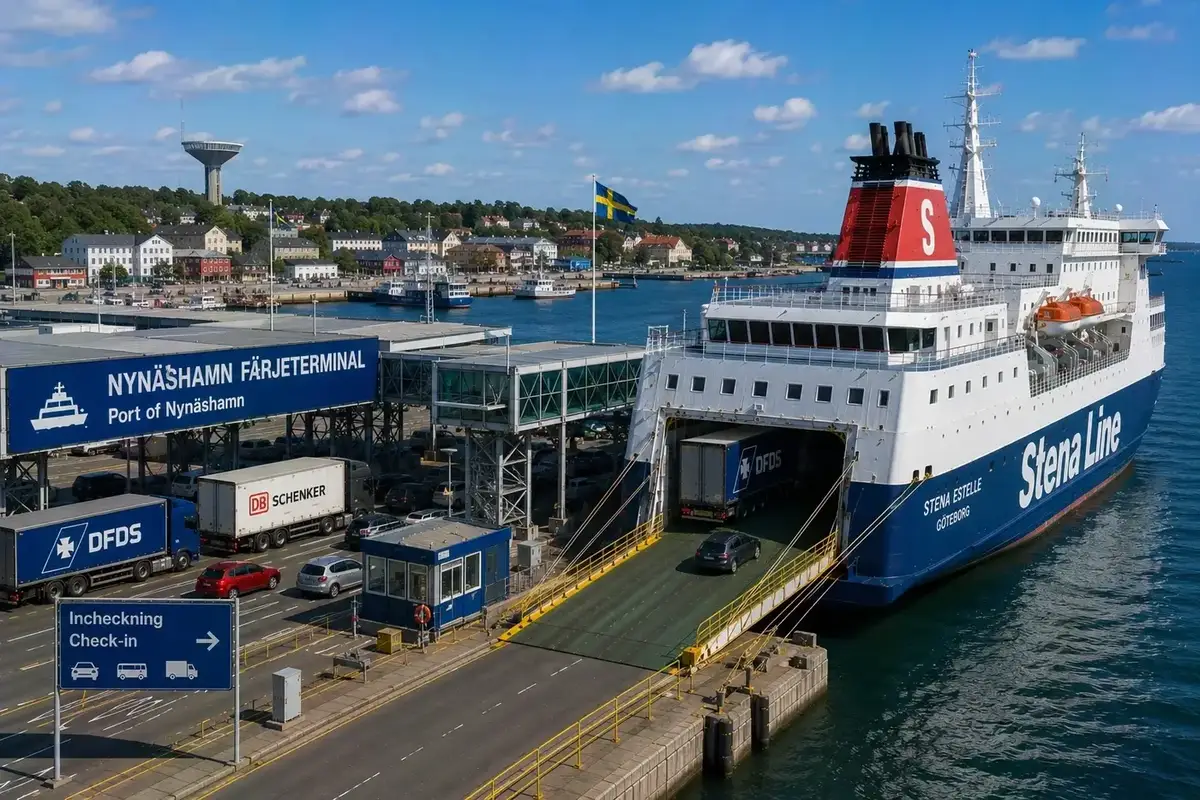 Puerto de ferry de Nynäshamn