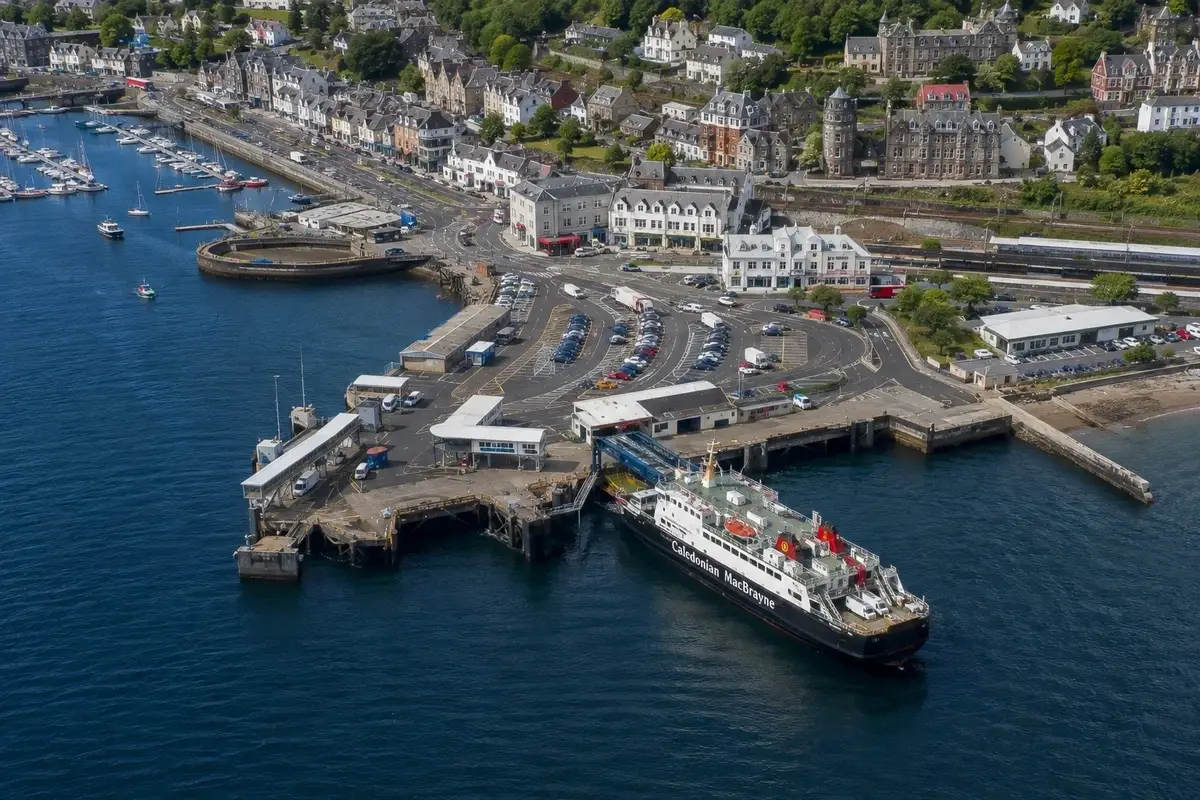 Puerto de ferry de Oban