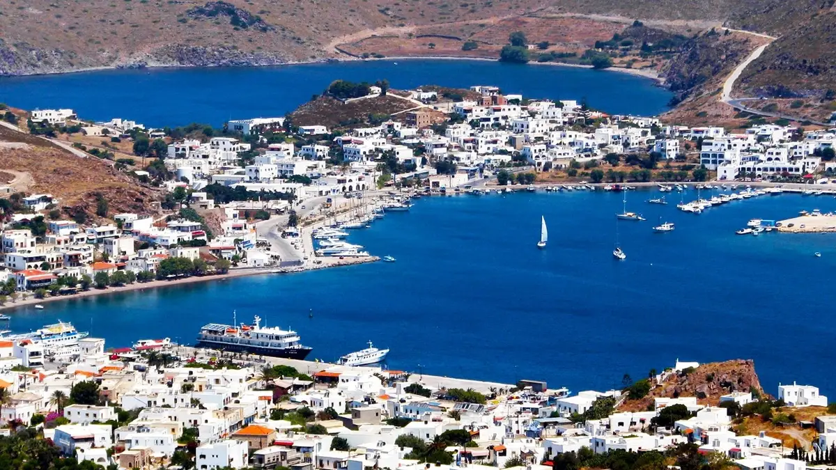 Patmos – puerto y destino de ferry