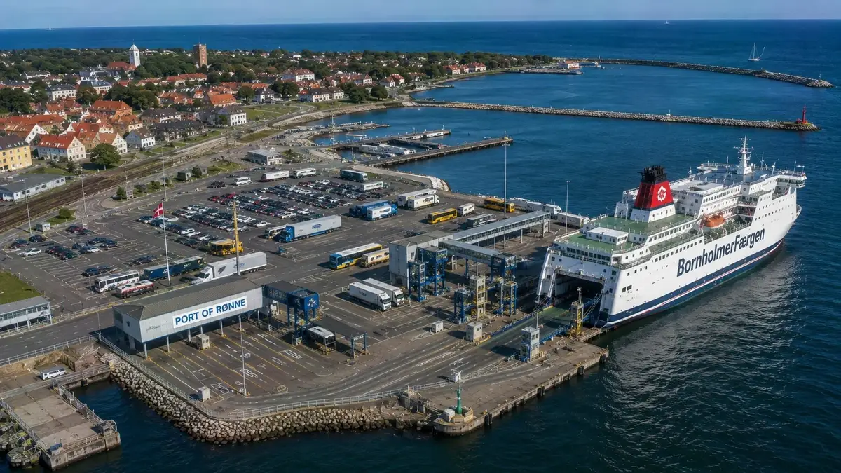 Puerto de ferry de Rønne