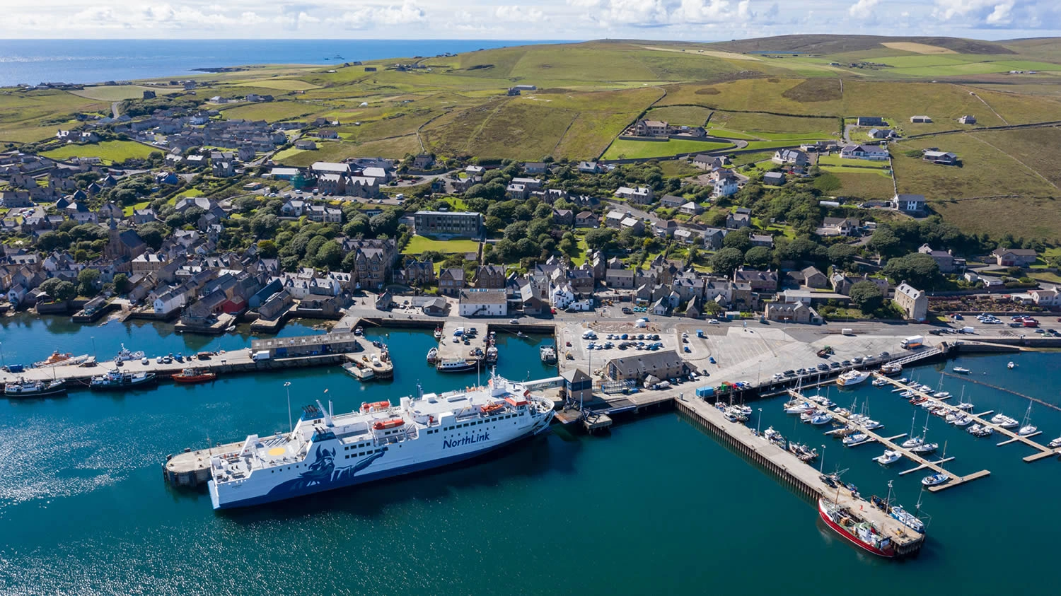 Stromness – puerto y destino de ferry