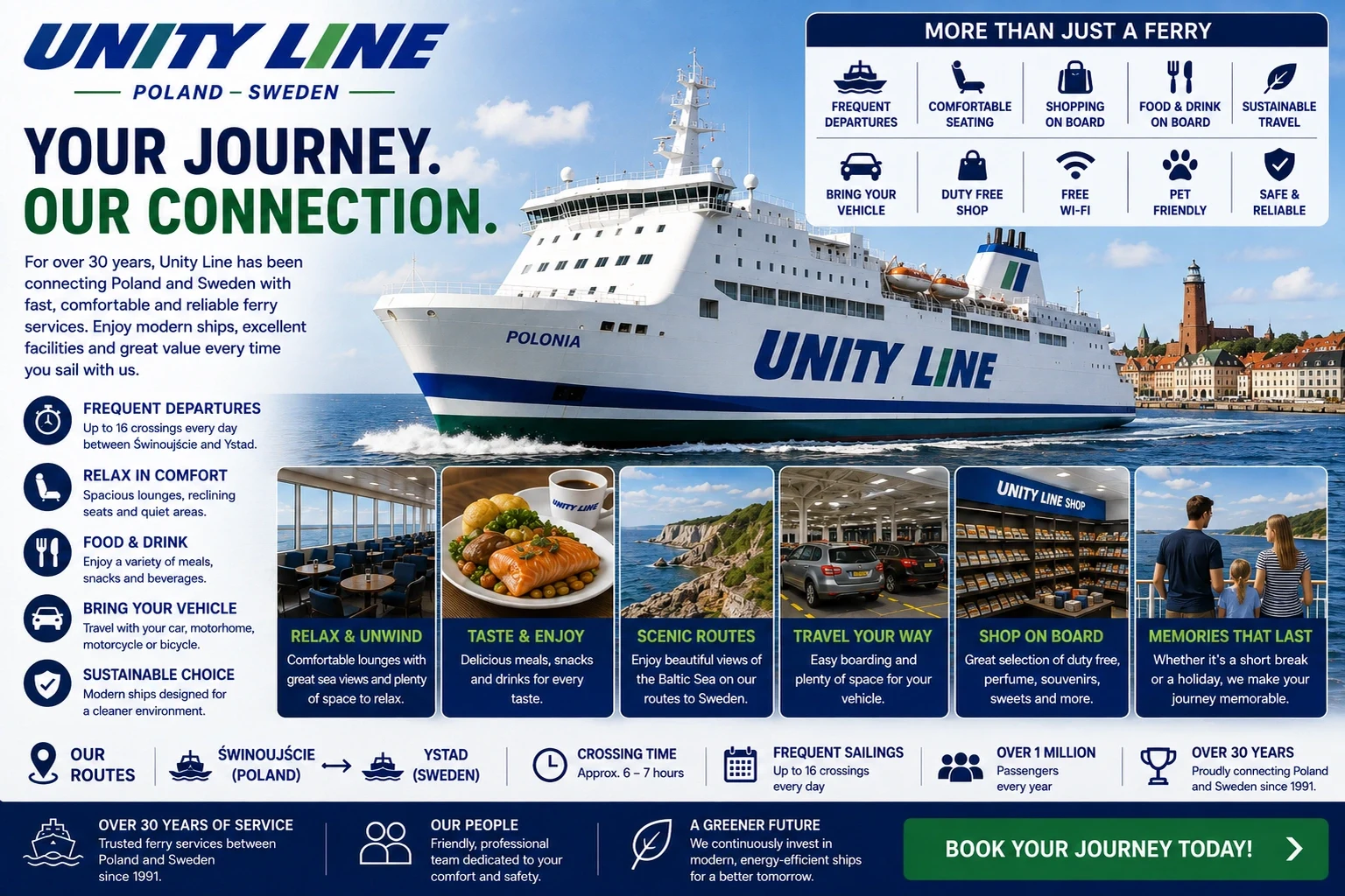 Ferry de Unity Line / POLSCA Baltic Ferries