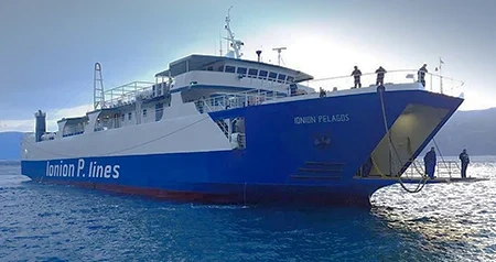Servicio de ferry de Ionion P. Lines Ionion Pelagos